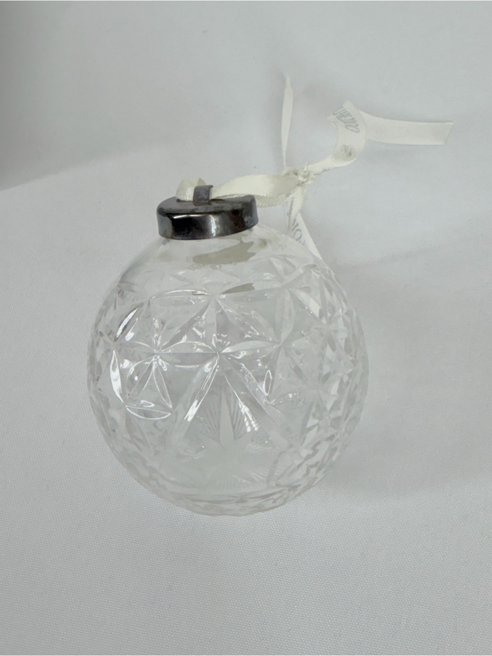 WATERFORD Crystal 2000 Times Square Collection Star Of Hope Ball Ornament
